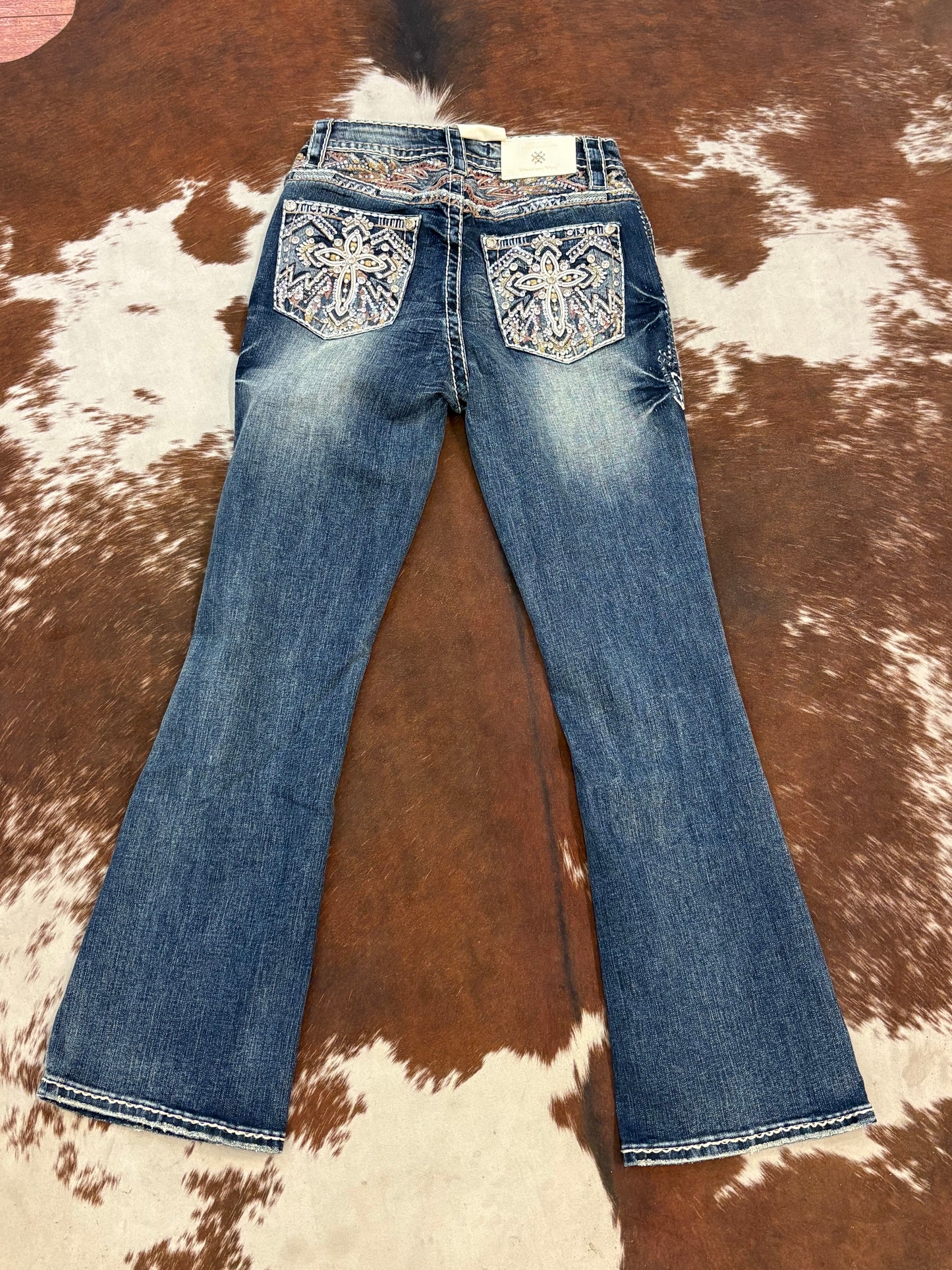 Women’s Boot Cut Jeans Dark Wash