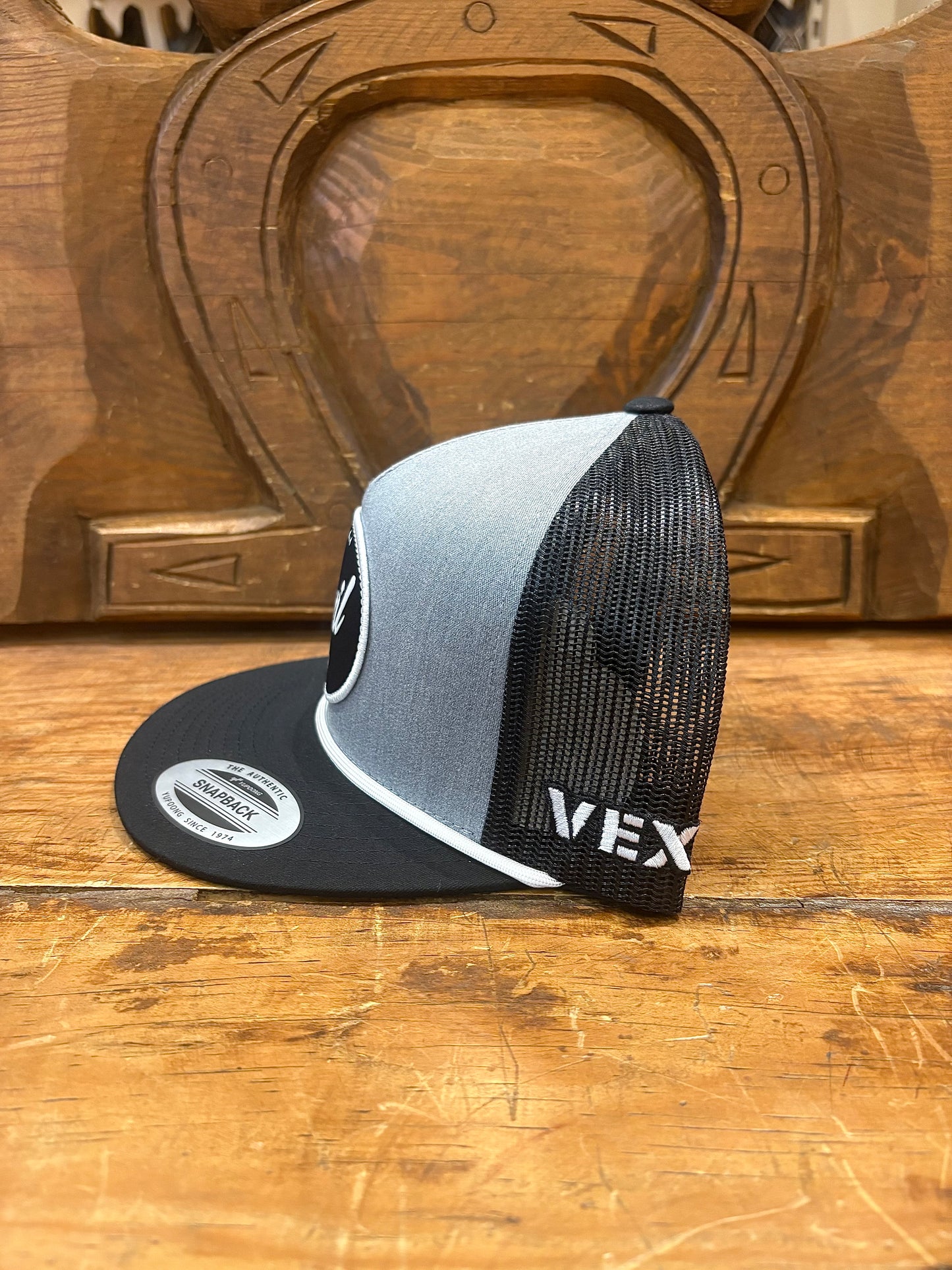 Vexil Cap Gray/White Mesh