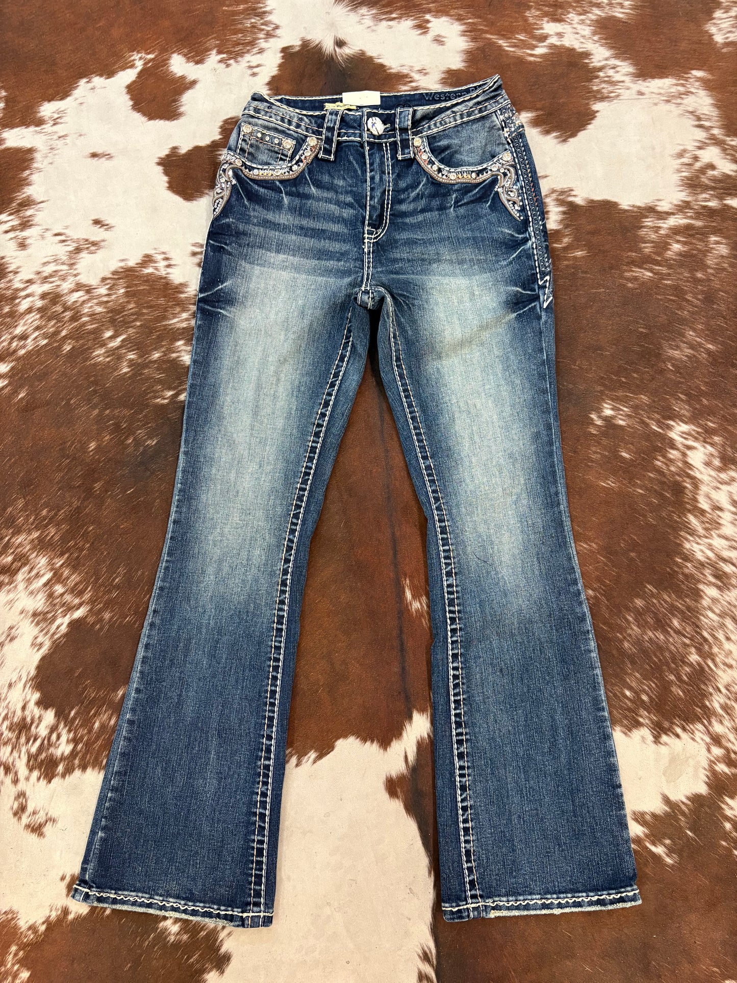 Women’s Boot Cut Jeans Dark Wash