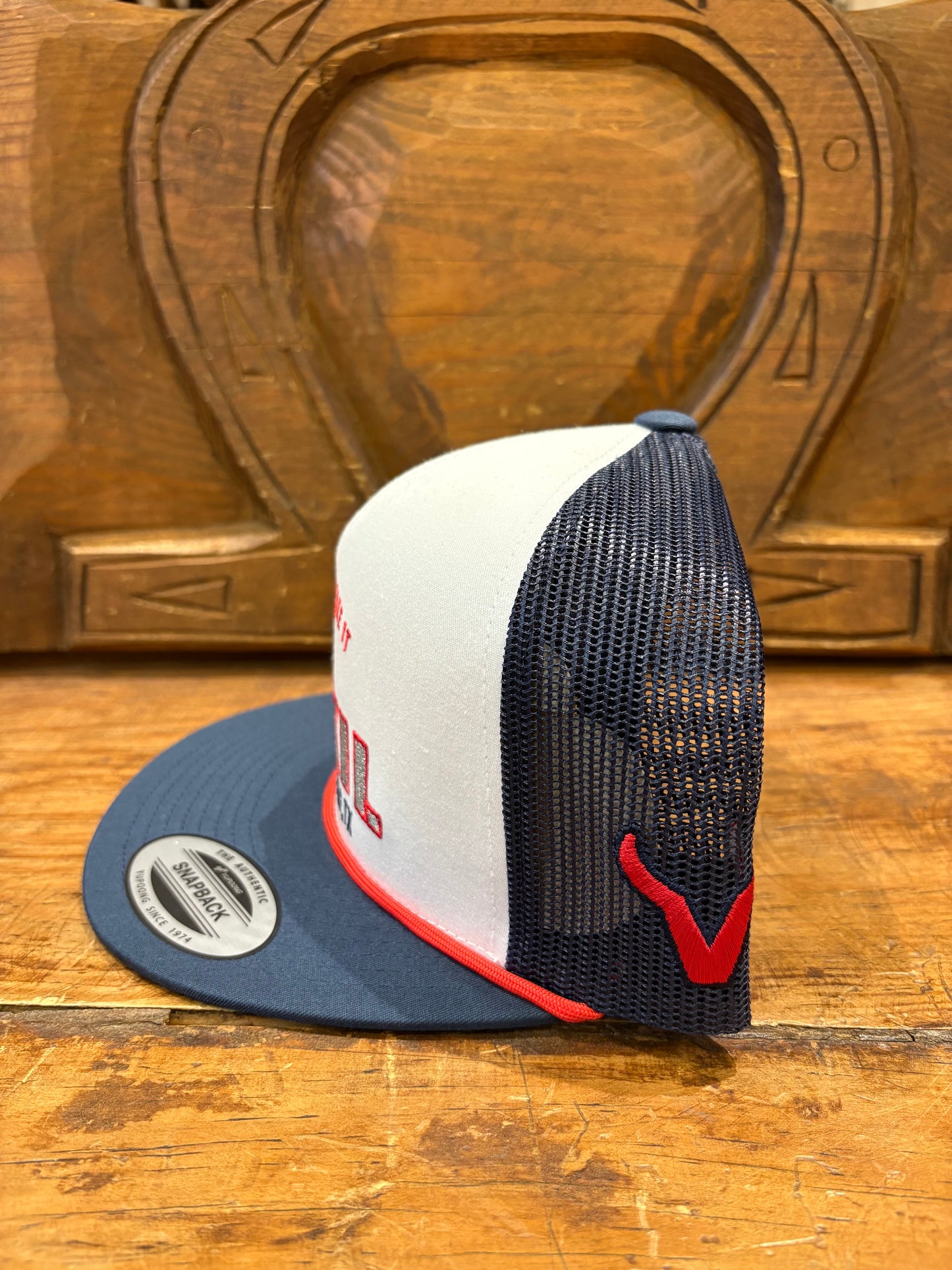 VexilCap Sunrise - Blue/White Mesh