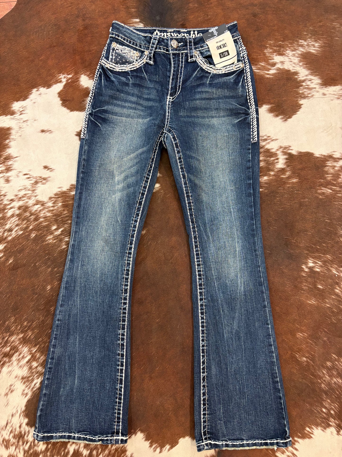 Women’s embroidered Bootcut Jeans