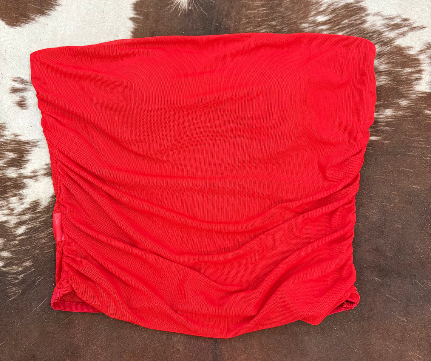 Red Crop Top