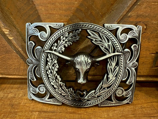 Silver Horse Belt Belt Buckle