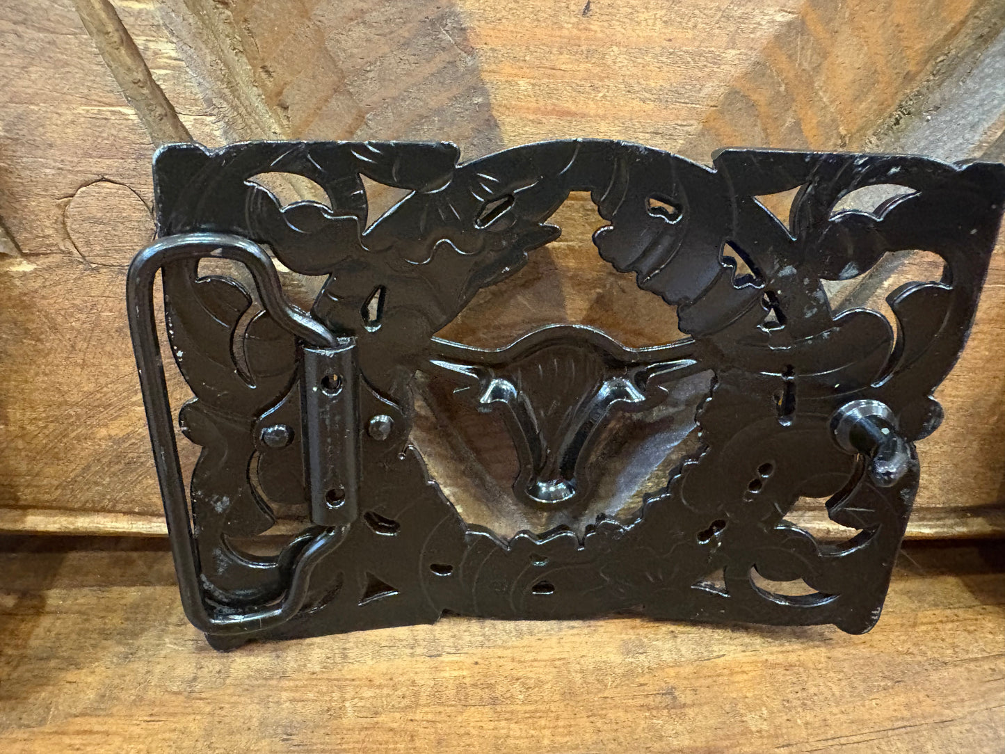 Silver Horse Belt Belt Buckle
