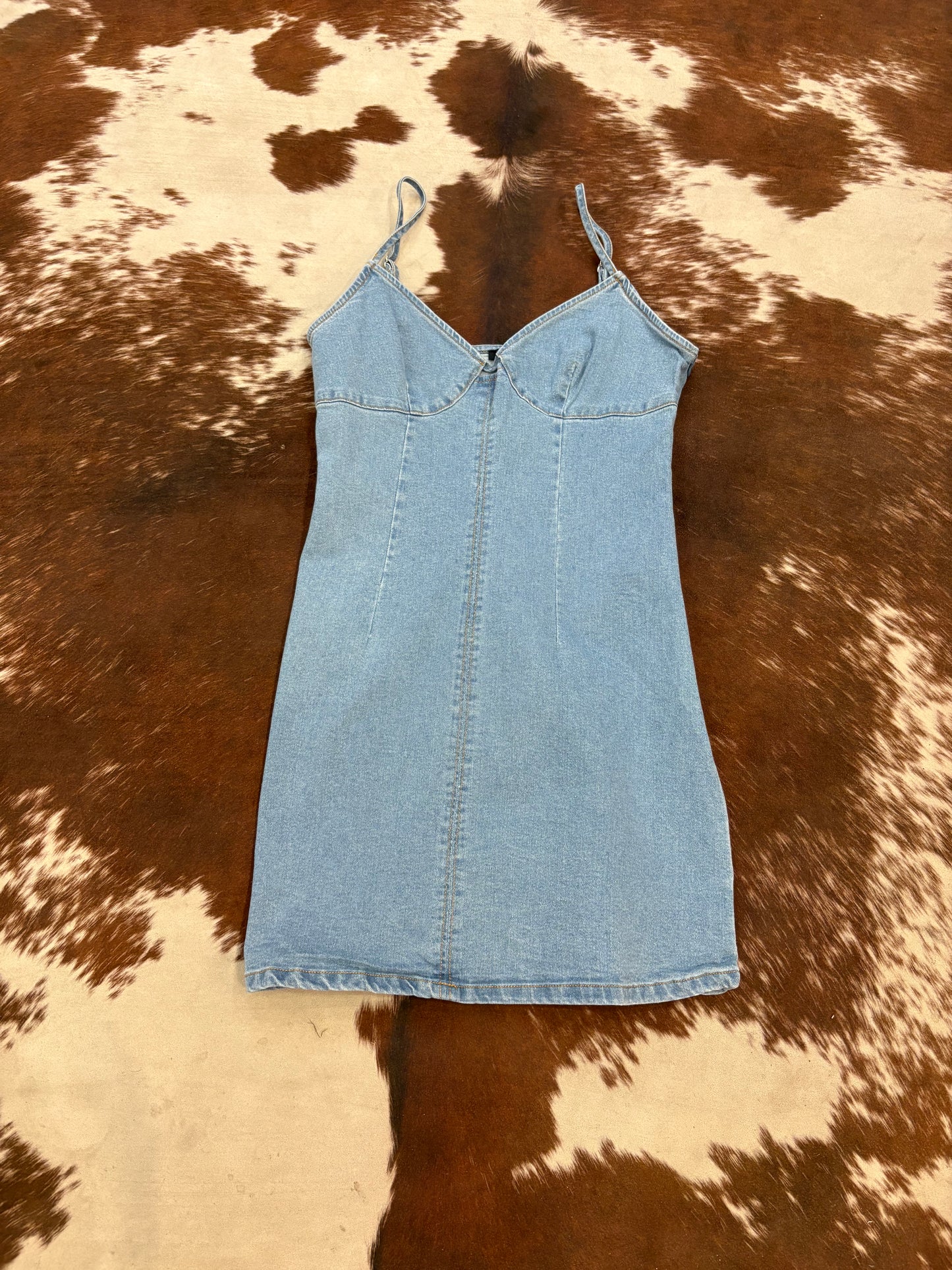 Women's  Blue Demin Dress