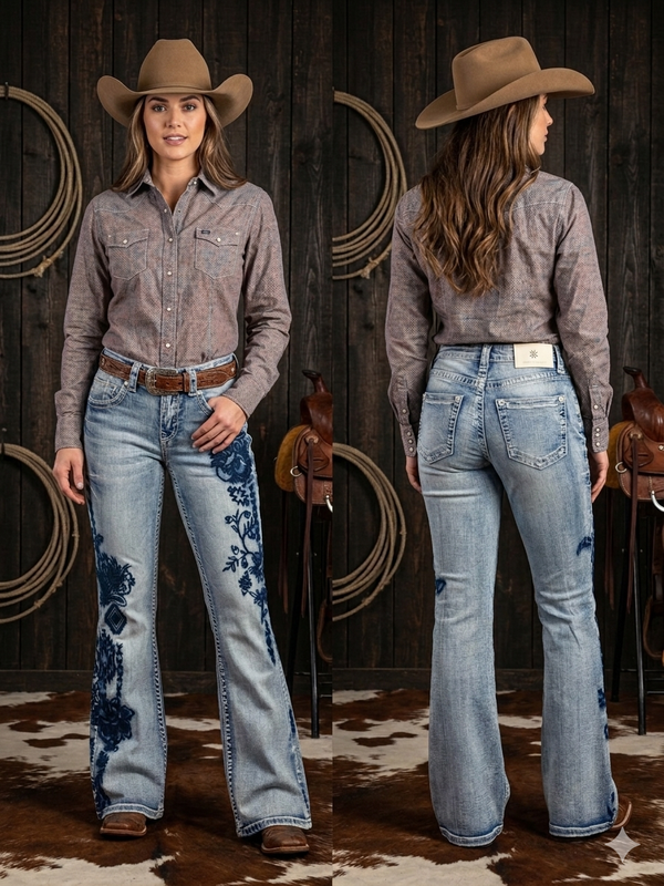 Women's Flare Cut Jeans